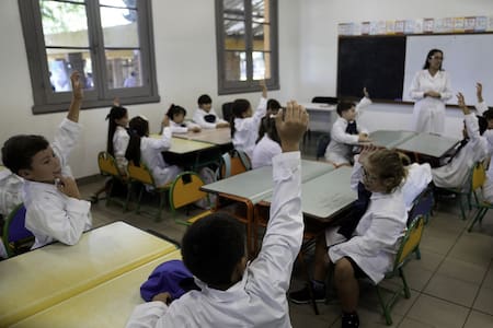 Clases; educación; vacaciones de invierno. Foto: NA (Nicolás Celaya)