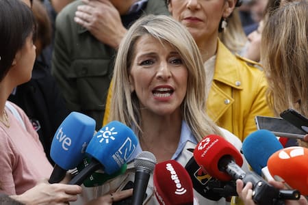 Yolanda Díaz, vicepresidenta segunda del Gobierno y ministra de Trabajo de España. Foto: EFE (Juan Carlos Hidalgo)