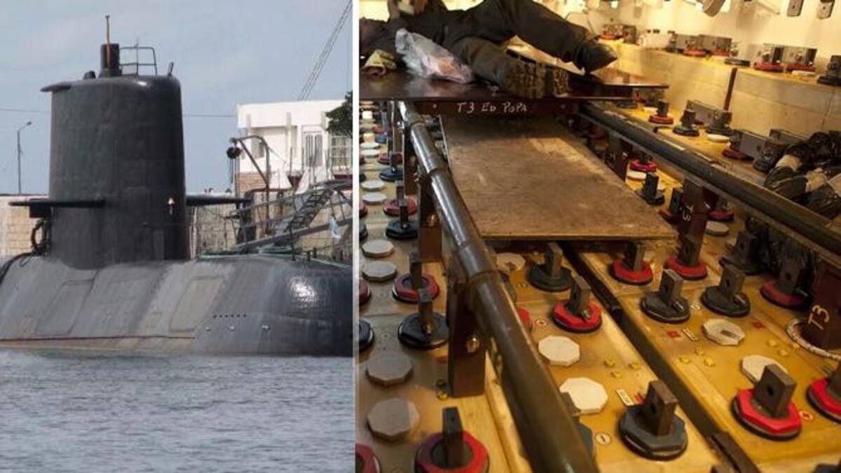 Baterías del submarino ARA San Juan