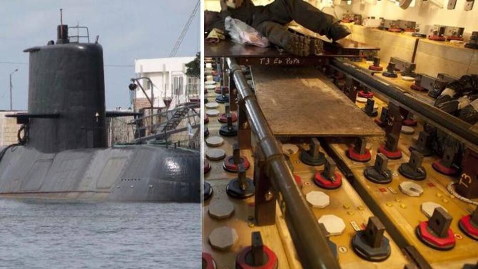 Baterías del submarino ARA San Juan