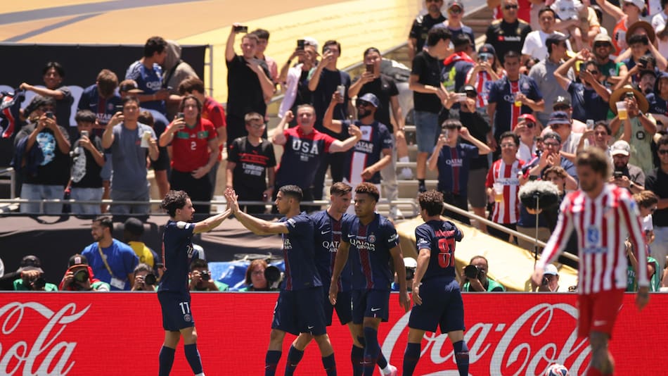 PSG vs Atlético de Madrid; Mundial de Clubes 2025. Foto: Reuters/Daniel Cole