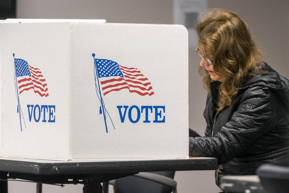 Votación en Estados Unidos. Foto: EFE
