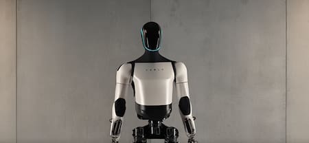 Presentación del Tesla Optimus. Foto: Captura de pantalla X (@elonmusk).