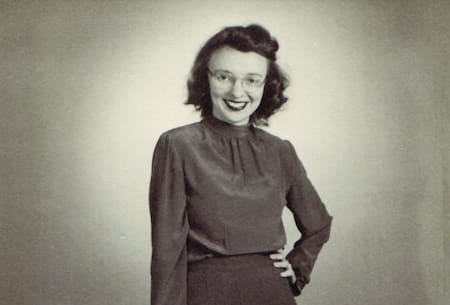 Marie Tharp, cartógrafa. Foto: Télam