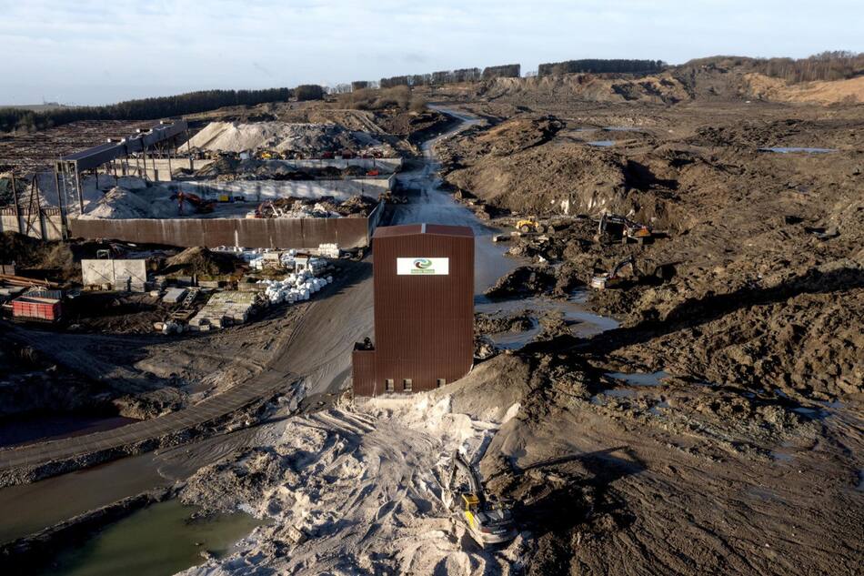 El pueblo danés que podría desaparecer por un alud contaminado. Foto: EFE