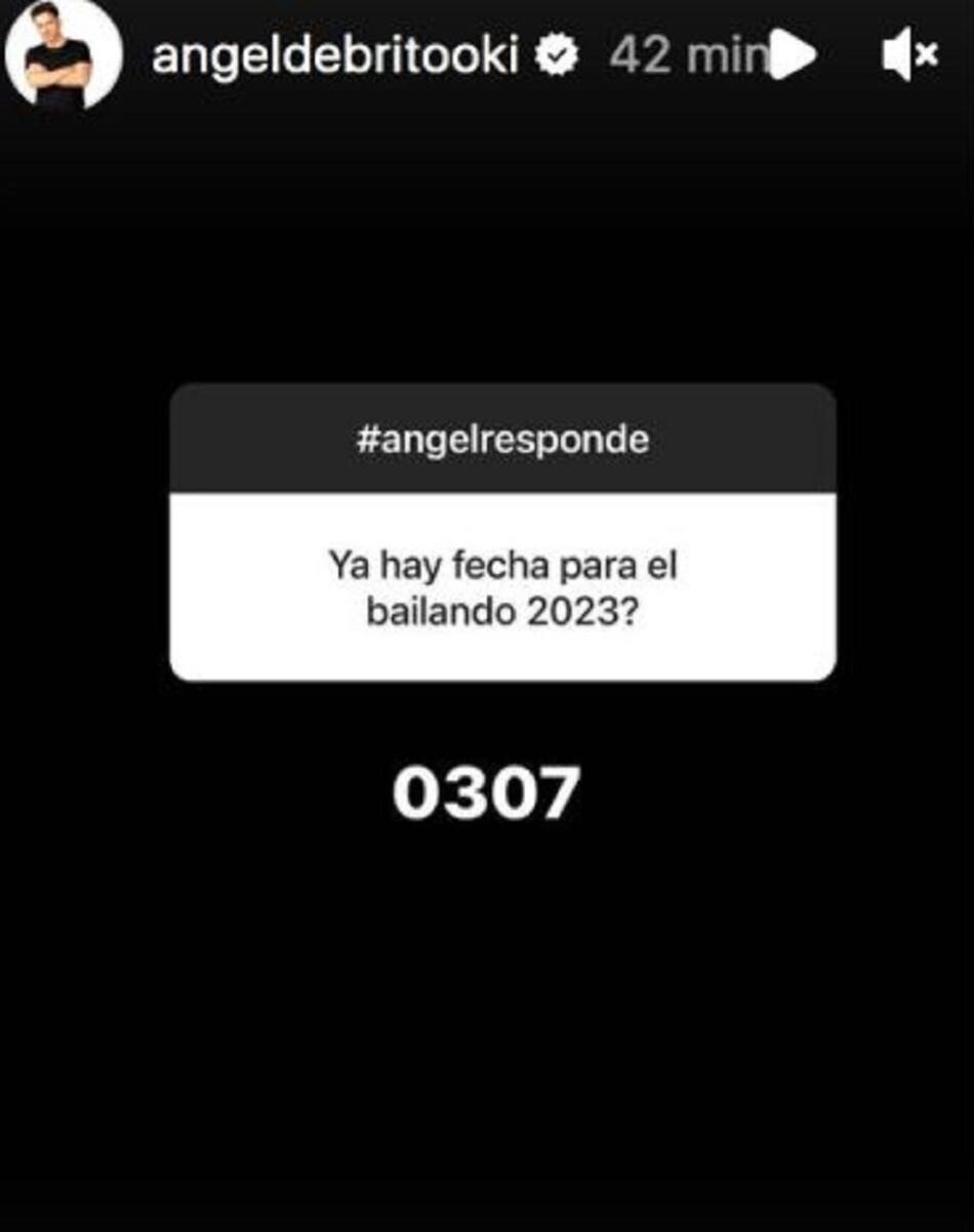 La fecha de comienzo del Bailando 2023. Foto: Instagram.
