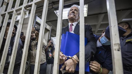 José Rubén Zamora Marroquín, detenido. Foto: EFE.