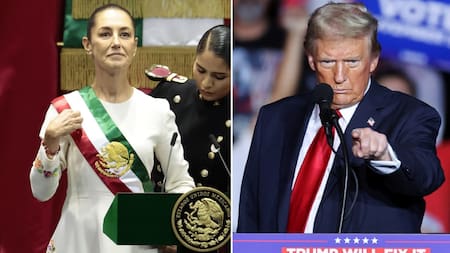 La presidenta de México, Claudia Sheinbaum. Foto: Reuters/Luis Cortes.