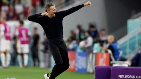 Luis Enrique, Selección de España. Foto: NA