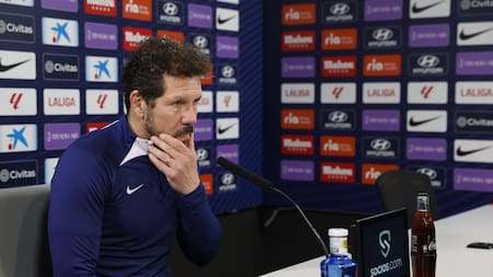 Diego Simeone. Foto: EFE.