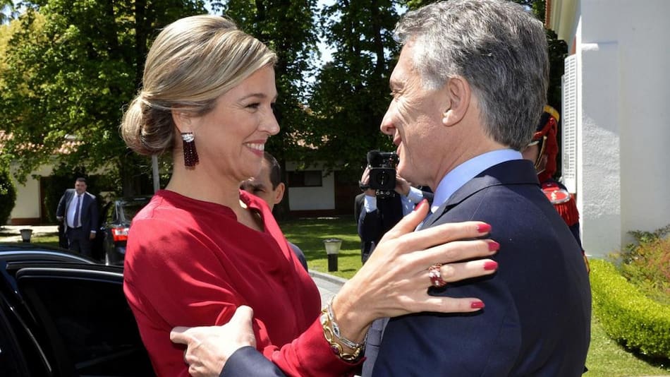 Macri se reunió con el Rey Guillermo y la Reina Máxima de Holanda