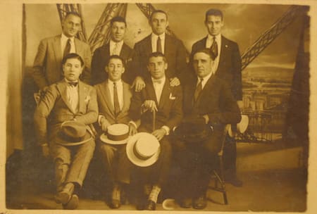 Los fundadores de Boca Juniors. Foto: www.bocajuniors.com.ar