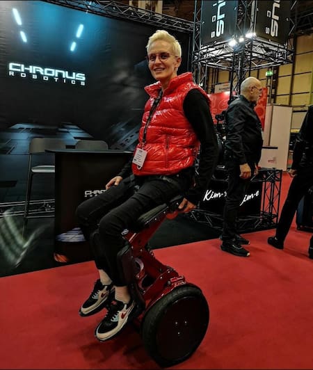 Silla de ruedas "Kim-e". Foto: Chronus Robotics.