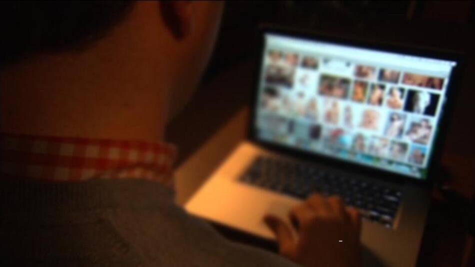 Páginas pornográficas.