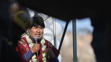 Evo Morales. Foto: EFE.