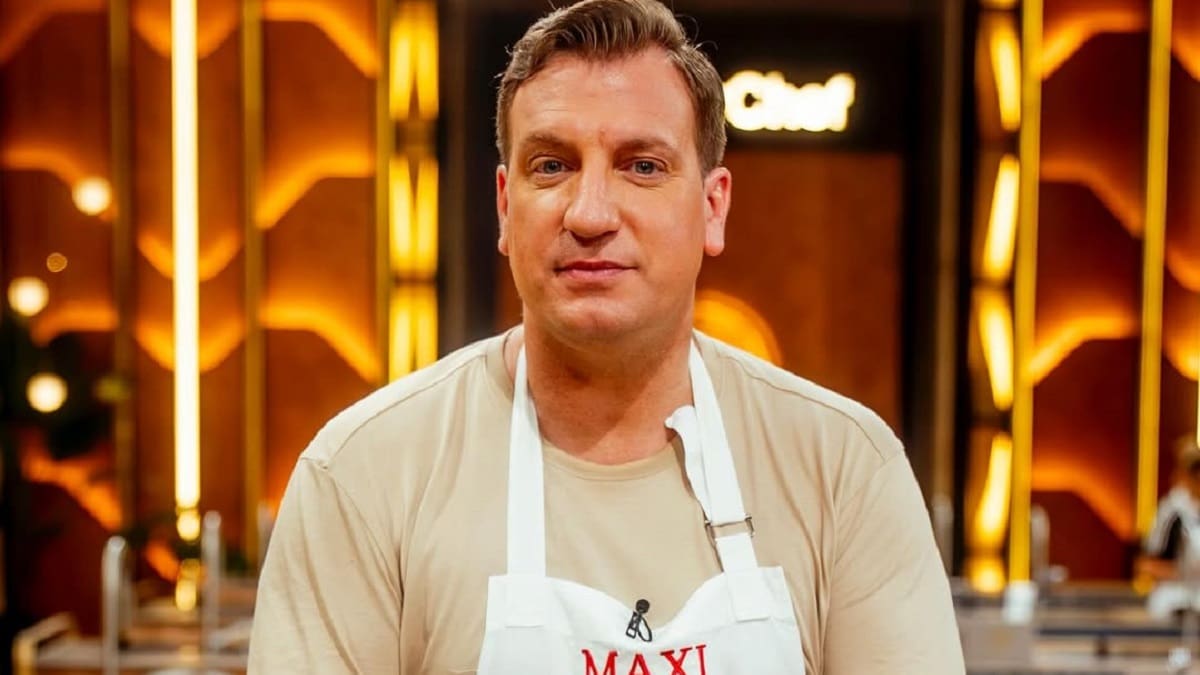 Maxi López en MasterChef Celebrity.
