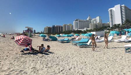 Error de Google Maps en playas de Miami Beach