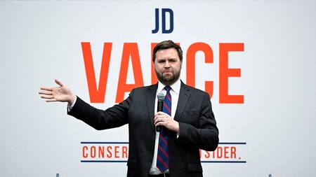 JD Vance, el elegido para ser vicepresidente de Donald Trump. Foto: Reuters