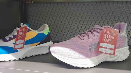 Zapatillas en oferta. Foto: iProfesional