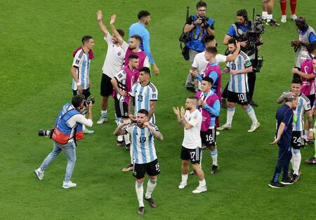 Argentina vs México, Mundial Qatar. Foto: REUTERS