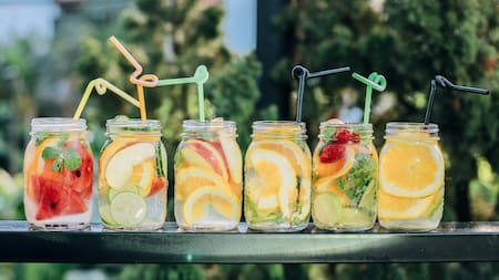Jugo de frutas. Foto: Unsplash.
