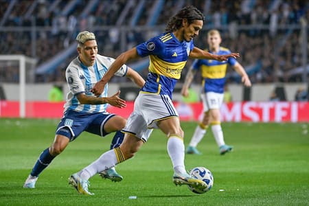 Copa Libertadores, Racing vs. Boca. Foto: NA.