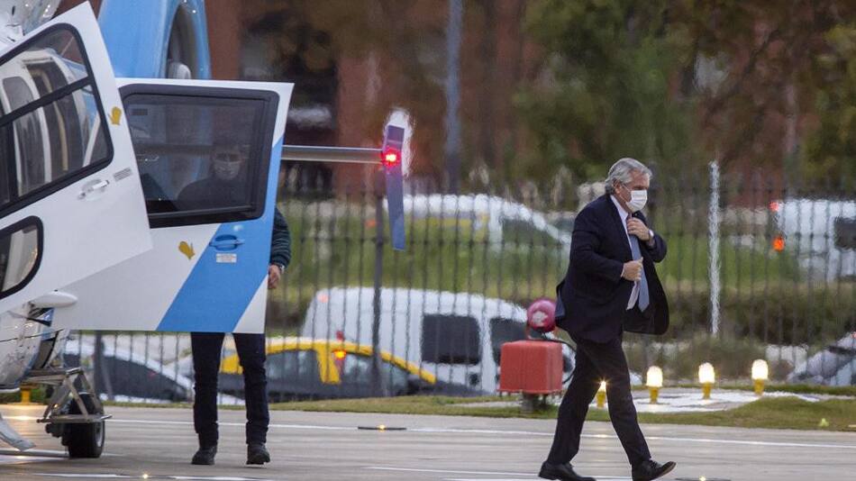 Alberto Fernández, presidente de Argentina, NA