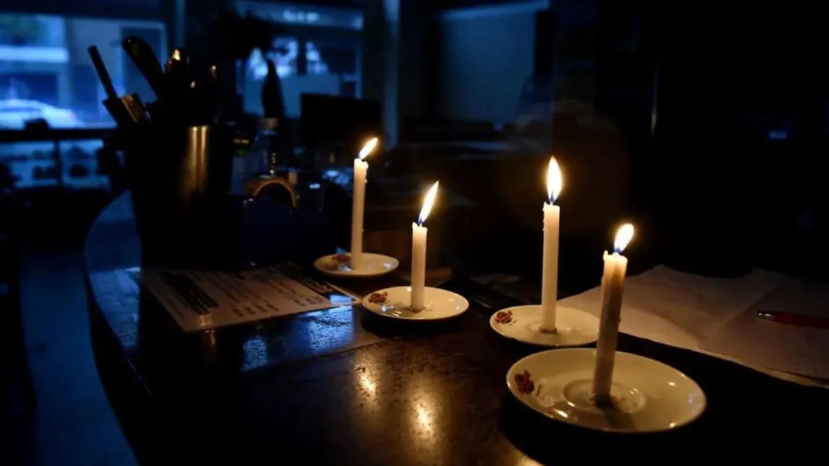 Se registran cortes de luz en varias provincias. Foto: NA