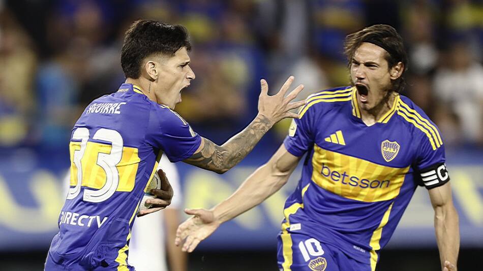 Boca venció a Godoy Cruz por 4 a 1. Foto: X @BocaJrsOficial