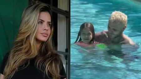 El descargo de la China Suárez tras las críticas por cómo expone a sus hijos. NA