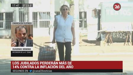 Eugenio Semino, Canal 26, Jubilados, Tercera edad