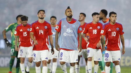 Arturo Vidal, Selección de Chile. Foto: EFE.
