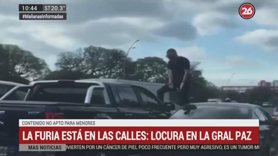 Furia en las calles - Canal 26