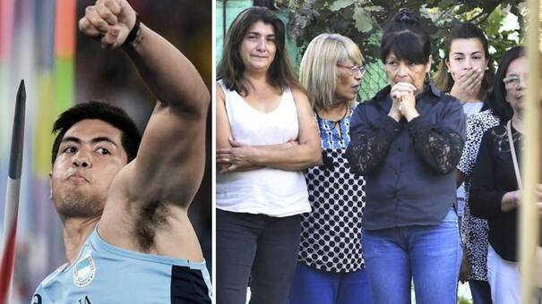 Emotivo último adiós a Braian Toledo: familiares, colegas y amigos presentes en el velatorio