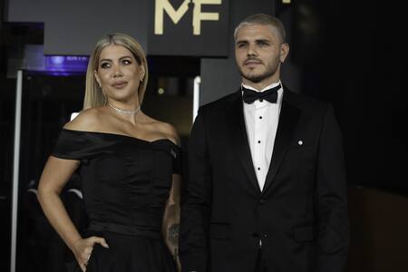 Wanda Nara y Mauro Icardi. Foto: NA.