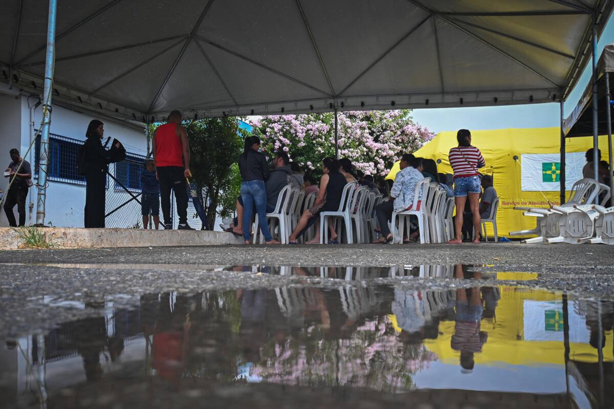 Dengue en Brasil. Foto: EFE