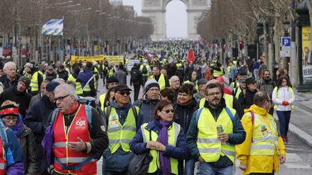Chalecos amarillos - París Reuters
