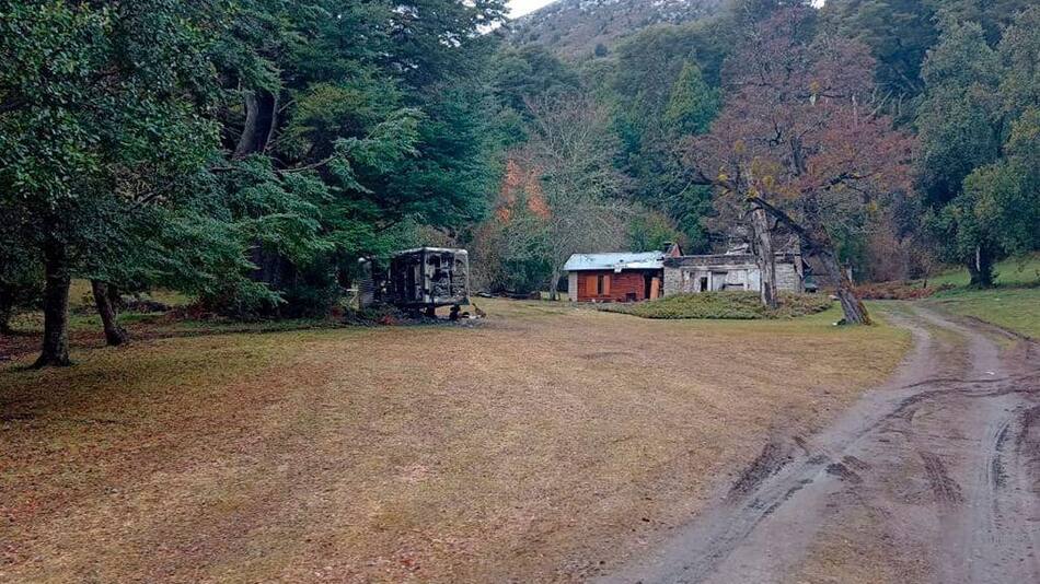 Ataques mapuches en Villa Mascardi. Foto: yokad.