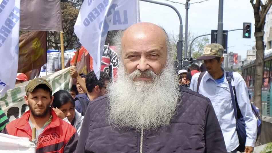 Emilio Pérsico, secretario de la Economía Social y dirigente del Movimiento Evita. NA.