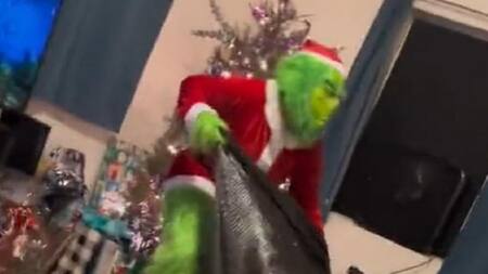 El Grinch. Foto: captura.