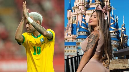Una modelo de OnlyFans publicó sus chats con Neymar. Foto: Twitter