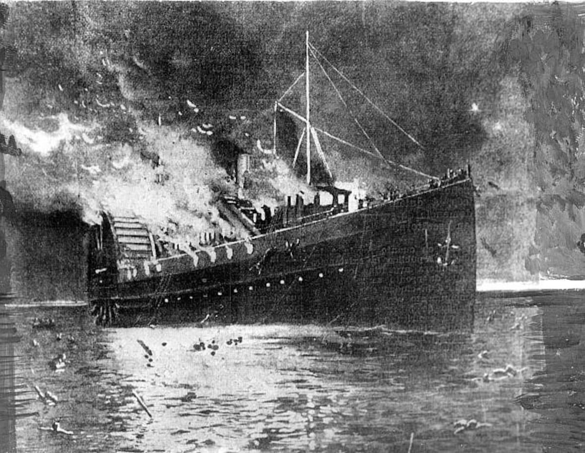 Tragedia Vapor América en el Río de la Plata