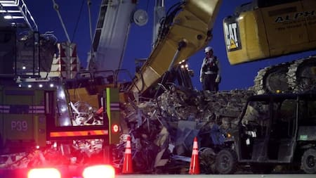 Derrumbe en Miami, REUTERS