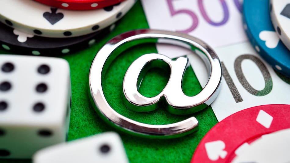 juegos y apuestas en line Foto Alamy