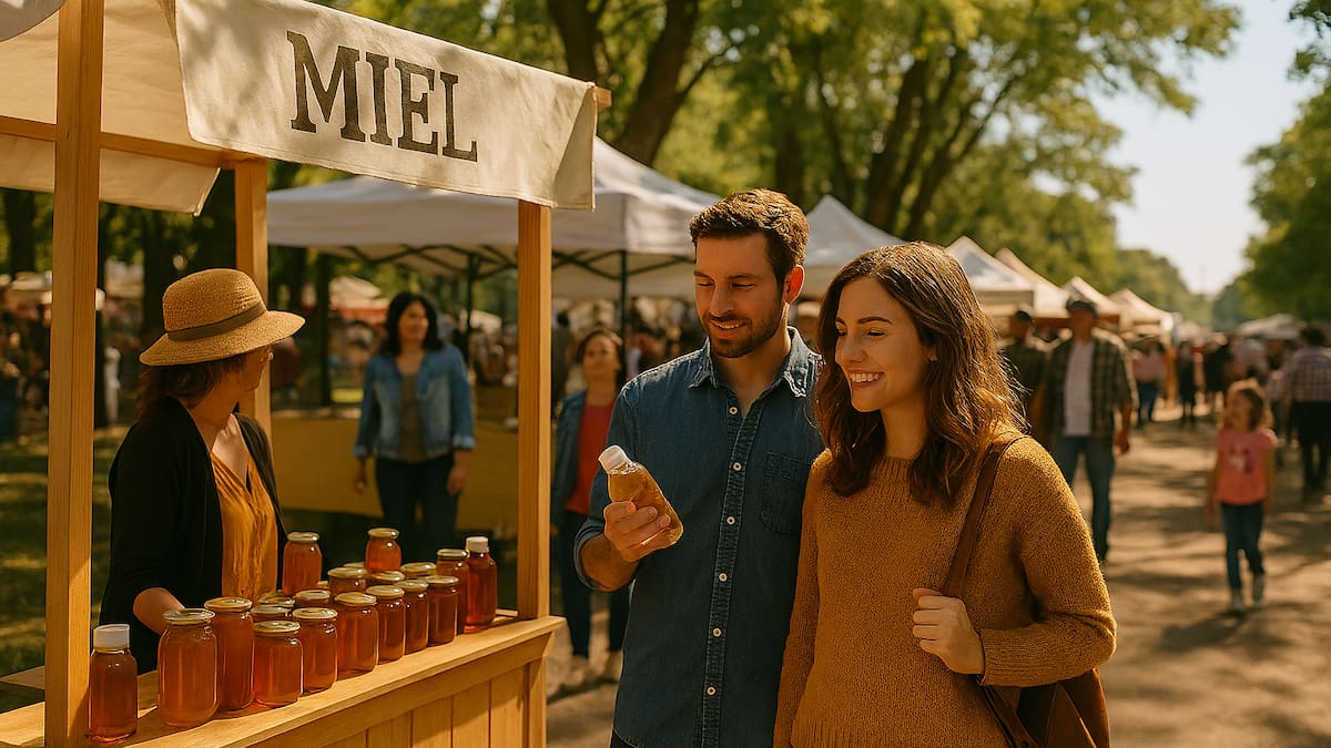 La fiesta de miel en abril