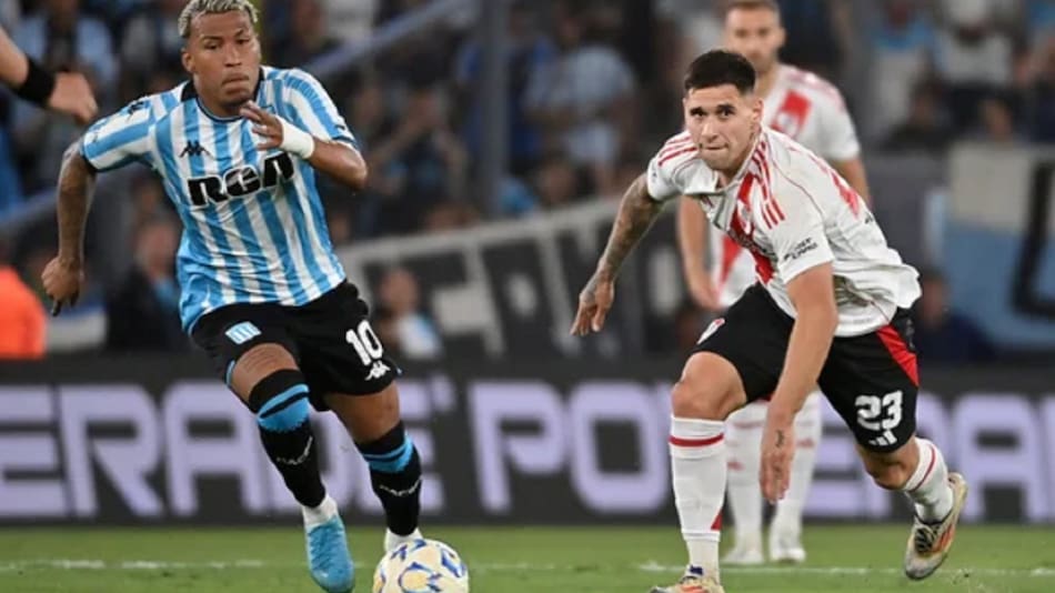 River vs. Racing. Foto: NA.