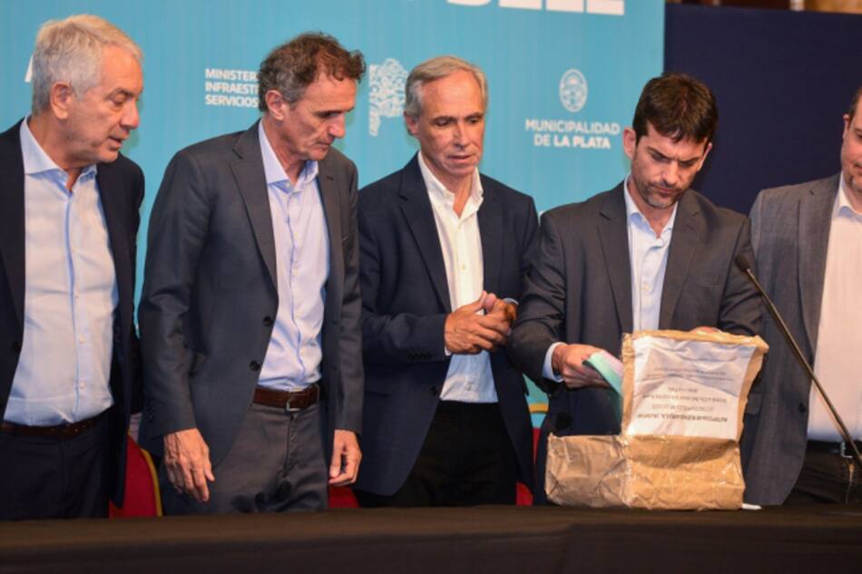 Obras en la autopista Buenos Aires - La Plata