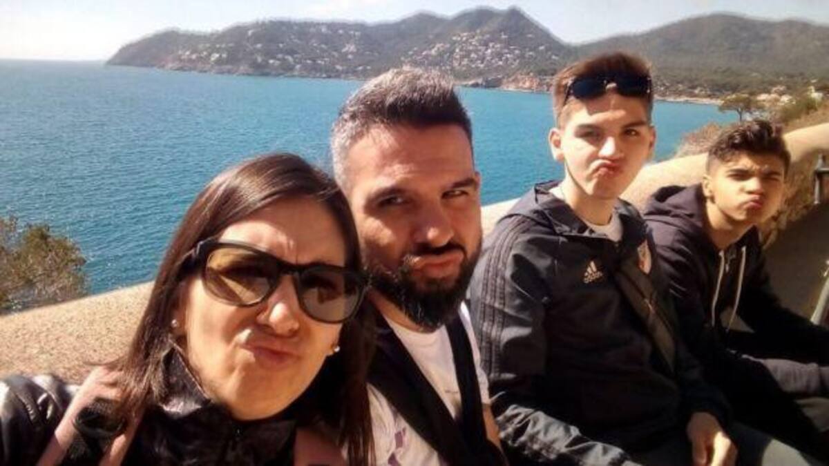 La familia argentina que quedó varada por el coronavirus en España y decidió no volver, GENTILEZA FAMILIA CAÑIZARE SIMONE