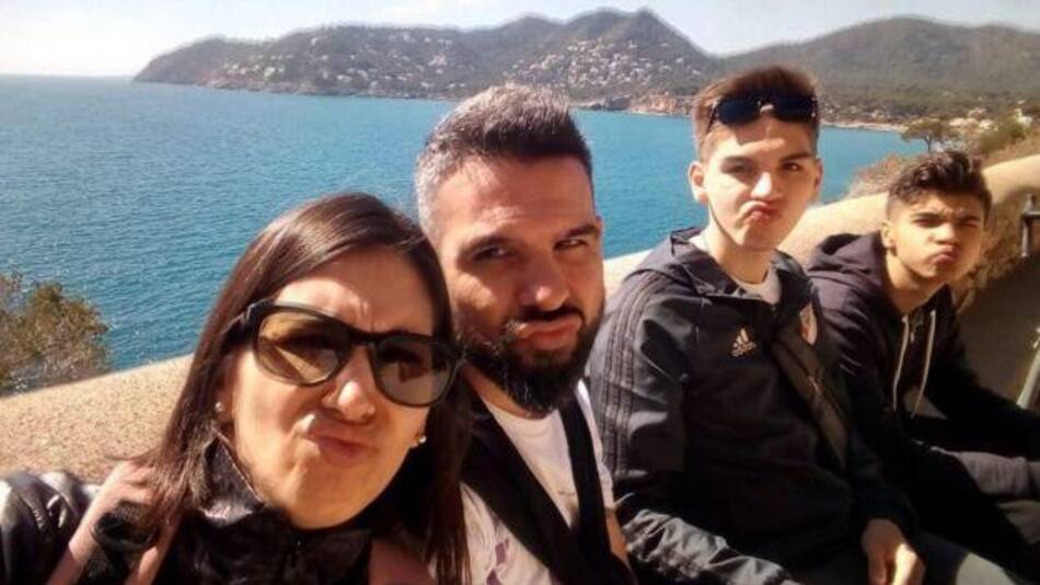 La familia argentina que quedó varada por el coronavirus en España y decidió no volver, GENTILEZA FAMILIA CAÑIZARE SIMONE