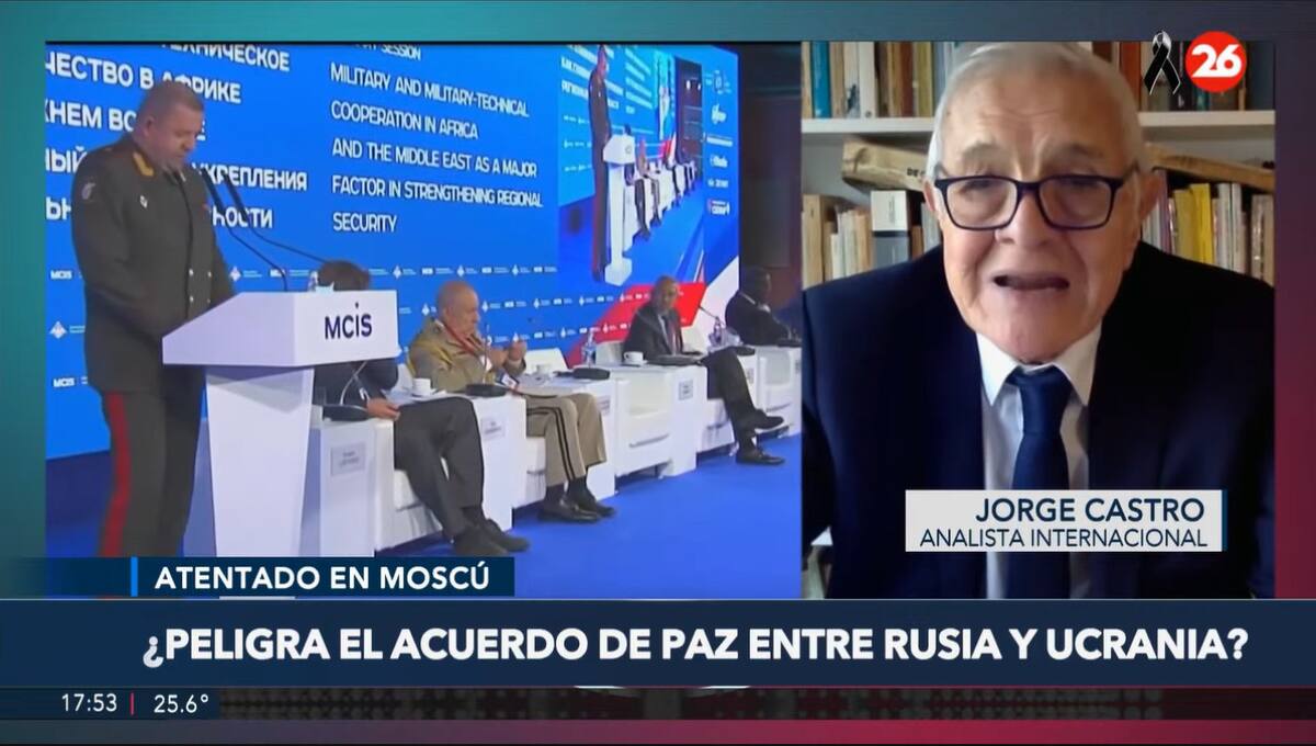 Jorge Castro en 26 PM.
